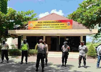 COVID-19, Polres Lombok Tengah Gelar Operasi Ketupat Lebih Awal