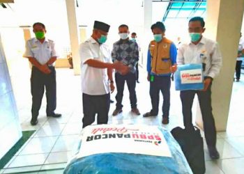 Basmi Covid-19, Tim Relawan SPBU Pancor Terus Bergerak