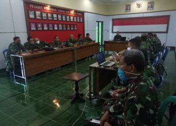 Babinsa Kodim Lotim Tetap Eksis Ditengah Covid-19