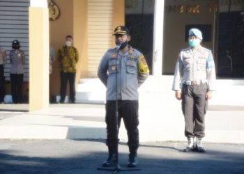 Kapolres Lotim Pimpin Apel Siaga Tanggap Darurat Bencana