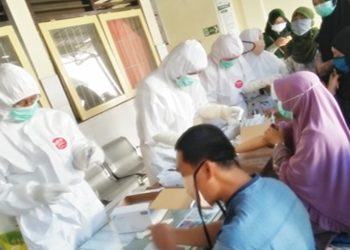 168 Nakes PKM Batuyang Dirapid Test Massal ‎