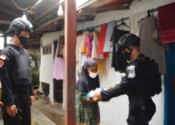 Tim Puma Polres Lotim Sisir Masyarakat