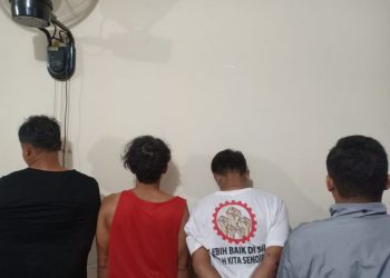 Empat Pelaku Bercadar Diringkus Tim Puma Polres Lotim