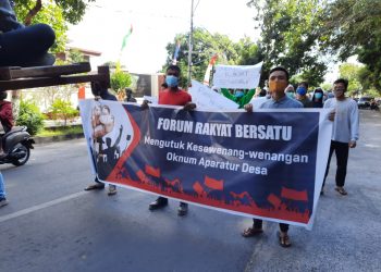 FRB Gedor Kantor Bupati Lotim