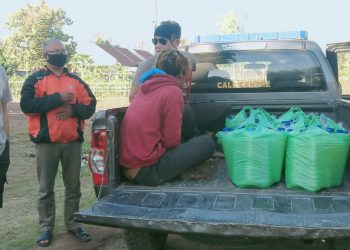 Polsek Pringgabaya Sita Puluhan Botol Miras