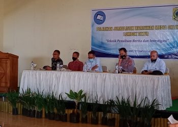 Sekda Lotim Buka Kegiatan Pelatihan Jurnalistik