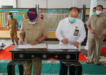 Hari Jadi Ke-125, Pemda Lotim Tandatangani Sejumlah MoU