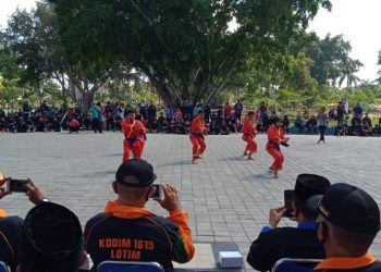 Kodim Lotim dan IPSI Lotim Gelar Festival Seni Bela Diri Pencak Silat