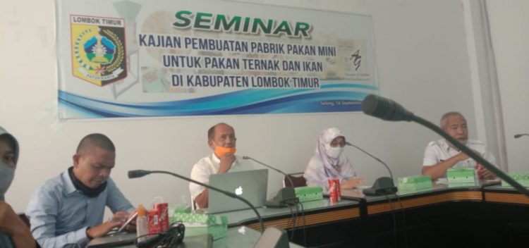 TBUPP Lotim : Industrialisasi Daerah, Dwi Fungsikan Heler Sebagai Pabrik Pakan Ternak
