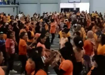 Viral, Senam Zumba Di Lotim Tanpa Protokol Kesehatan, Kapolres Lotim  Murka‎