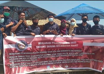 Karang Taruna Di Loteng Gelar Deklarasi Damai Sukseskan Pilkada