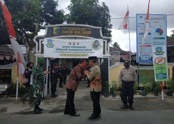 Desa Danger Jalani Penilaian Dari Tim Lomba Kampung Sehat