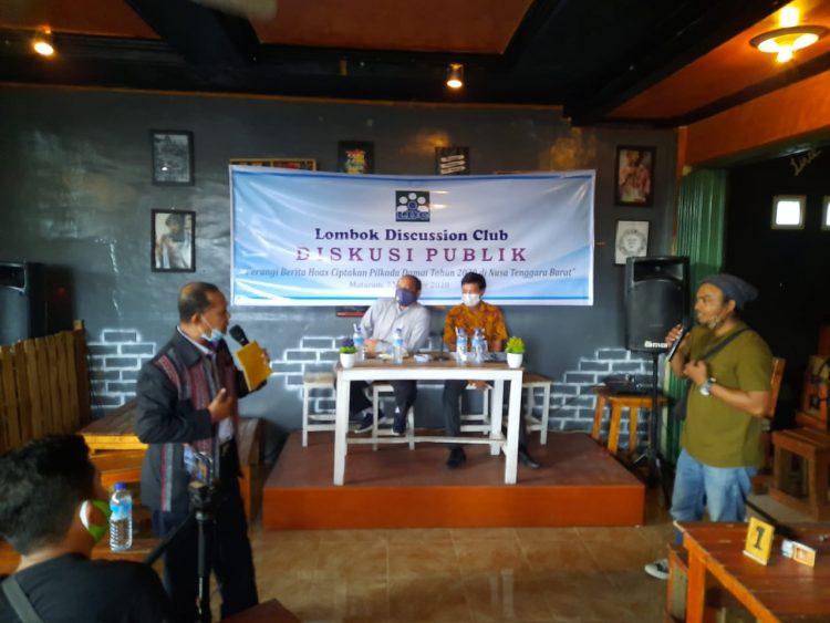 LDC Ajak Admin Group Medsos Di NTB Perangi Berita Hoax Dalam Ciptakan Pilkada Damai