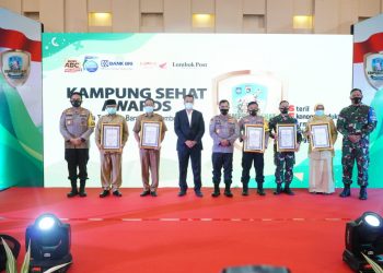 Lotim Sabet Empat Penghargaan Terbaik Se-NTB  Di Ajang Kampung Sehat Award ‎