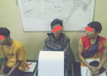 Tiga Pelaku Pencuri 74 Bungkus Rokok Diamankan Polisi