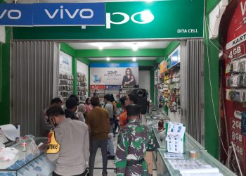 Counter HP Di Lotim Dibobol Maling, Uang Puluhan Juta dan HP Digasak