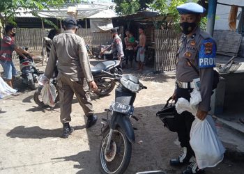 Polsek Labuhan Haji Gerebek Lokasi Judi Sabung Di Ijobalit