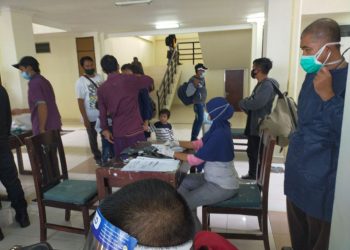 Pulang Dari Negeri Jiran, 79 Orang TKI Asal Lombok Timur Langsung Di Karantina