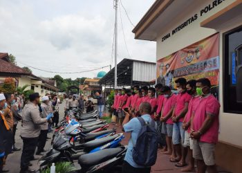 Puluhan Pelaku 3C Diborgol Dalam Operasi Jaran Polres Lombok Timur