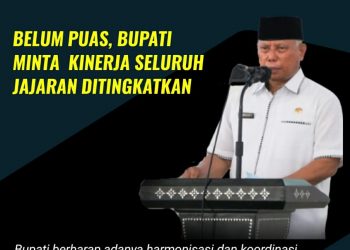 Tiga Tahun Memimpin, Bupati Belum Puas Atas Kinerja Pemerintahannya