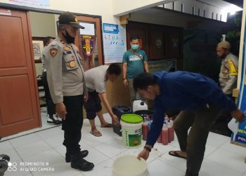 Polsek Sakra Timur Gulung Empat Pelaku Miras Dalam Operasi Pekat