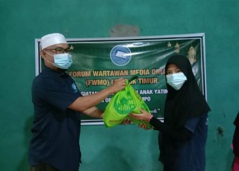 FWMO Lotim Gelar Santunan Anak Yatim dan Orang Tua Jompo