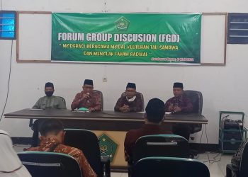 Kemenag Sumbawa Gelar FGD, Soal Keutuhan dan Menolak Faham Radikal‎