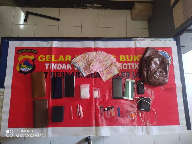 Asyik Pesta Shabu, Lima Warga Di Lombok Timur Diringkus Polisi
