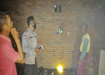 Satu Unit Rumah Warga di Lombok Tengah Terbakar