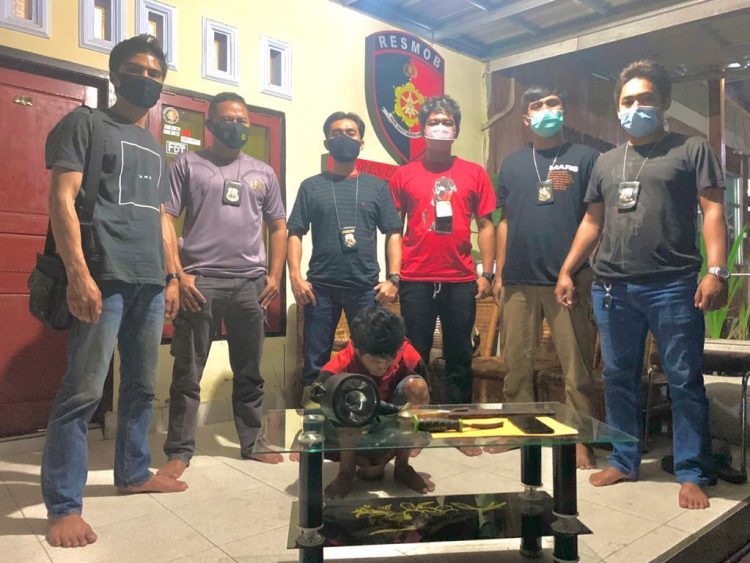 Pelaku Utama Pencurian HP Dibawah Bantal Ditangkap Tim Puma Polres Lotim