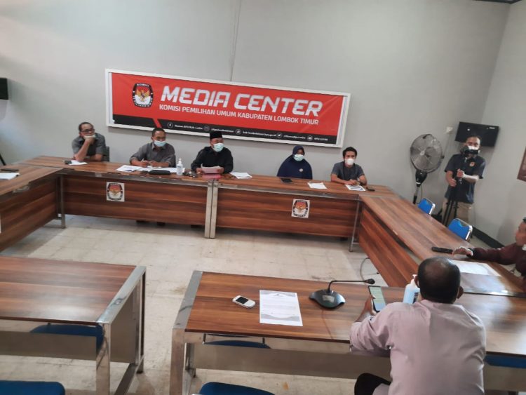KPU Lotim Paparkan Jumlah Daftar Pemilih Berkelanjutan