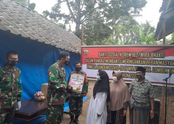 Danrem 162 WB Beri Santuanan