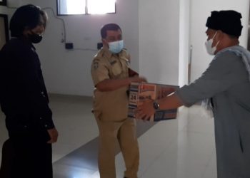 Aktivis Galang Dana,ASN Sumbang ASN Ghorimin Di Lotim ‎