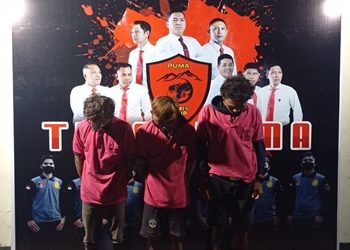 Tiga Pelaku Diringkus Polisi Curi HP Di Acara Begawe
