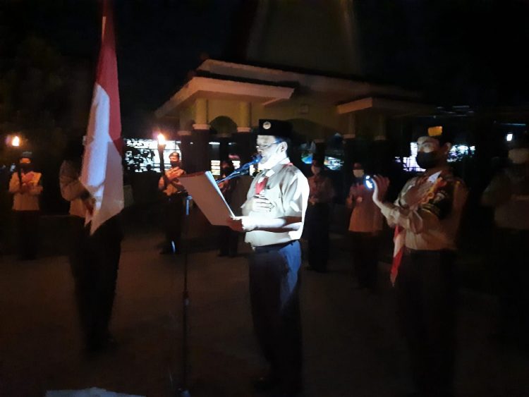 Kwarran Gerakan Pramuka Selong Gelar Ulang Janji‎