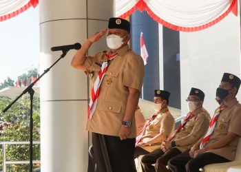 Bupati Ajak  Anggota Pramuka di Lotim Perang Melawan Narkoba dan Miras‎