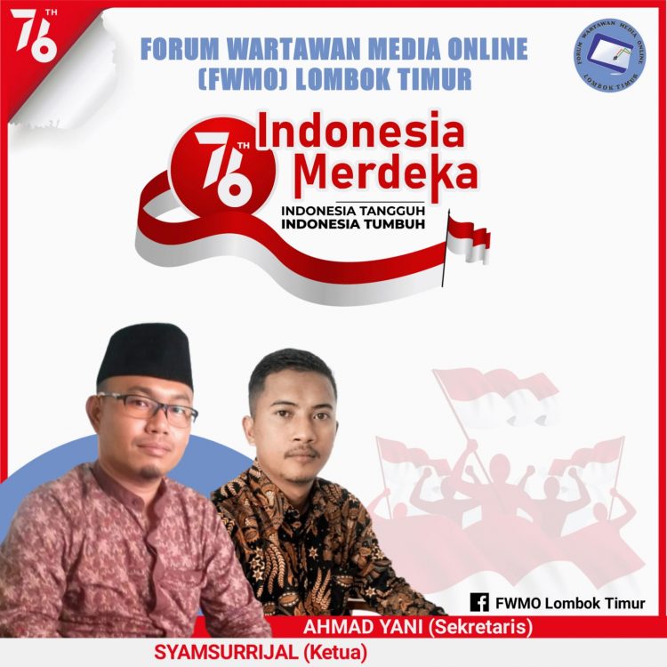 FWMO Lotim Mengucapkan HUT RI Ke-76