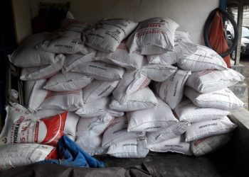 Diduga Ditimbun,Tim KP3 Lotim Amankan 5,50 Ton Pupuk Bersubsidi Dari Tangan Pengecer