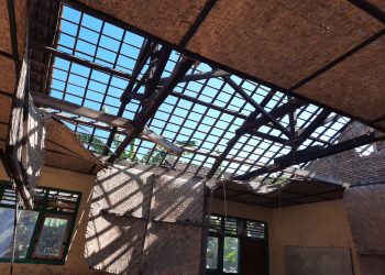 Waduh,Kondisi Ruang Belajar SDN 2 Selebung Ketangga Keruak Nyaris Abruk