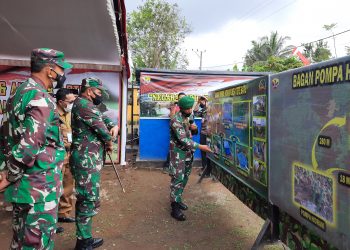 Pangdam IX Udayana Tinjau Lokasi Pembangunan Pompa Hidram di Lotim