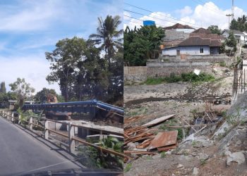 Mangkrak,Dua Proyek Jembatan Milik Provinsi di Lotim Ditinggalkan Pemborong, Lalu Kapan Jadinya…?‎