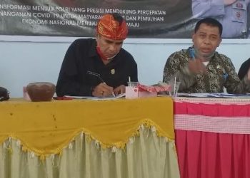 Soal PKH dan BPNT,Forkades Masbagik Hearing Dengan Dinsos dan BRI