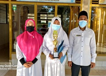 Supriyani, Siswa MA NW Korleko Sukses Sebagai Juara 1 Dalam Lomba Kompetisi Sains Madrasah Terintegrasi