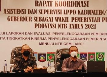 Pemerintah Provinsi NTB Gelar Rapat Koordinasi Asistensi dan Supervisi LPPD Kabupaten dan Kota