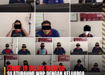 Shilaturahami WBP Lapas Kelas II B Selong Bersama Keluarga Tetap Terjamin