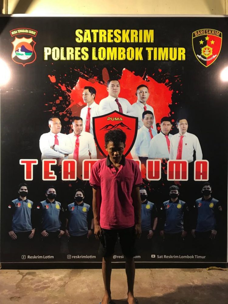 Mencuri di Desa Santri Anjani,Pelaku Diciduk Polisi