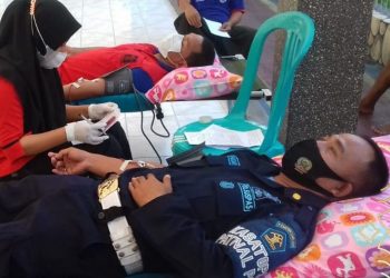 Lapas Kelas IIB Selong Gelar Donor Darah