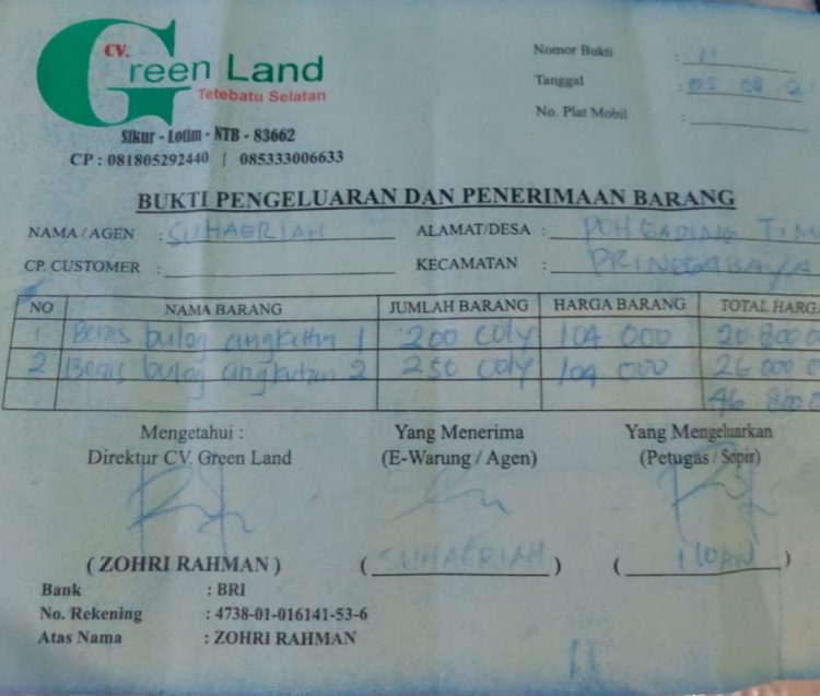 Kades TBS Ngeles Jadi Supplier,Aktivis Beberkan Bukti ke Publik