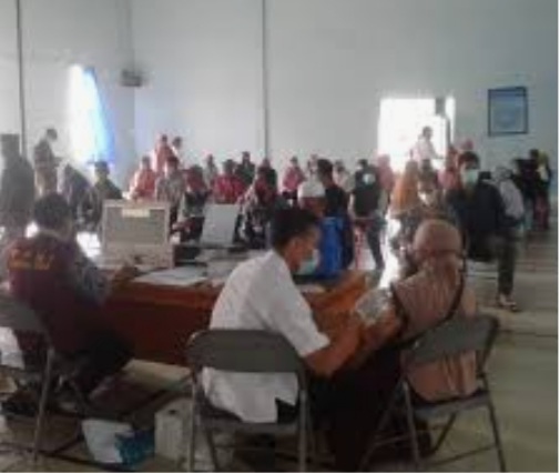 Miris,Demi Kejar Target Vaksin di Lotim,Nakes Tim Vaksinator Kurang Diperhatikan