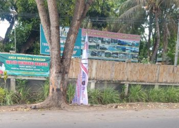 Spanduk Selamat Datang Menteri Pariwisata di Lotim Dirusak